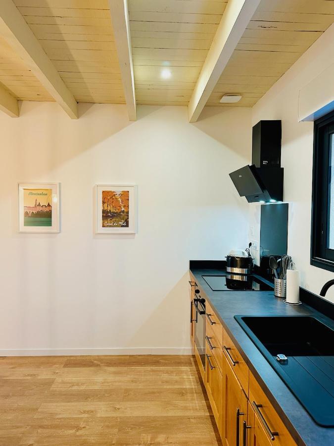 La Halte Occitane - Classe 3 Etoiles - Pour 6 Personnes, 3 Chambres, Parking, Terrasse, Tout Inclus Montauban Bagian luar foto